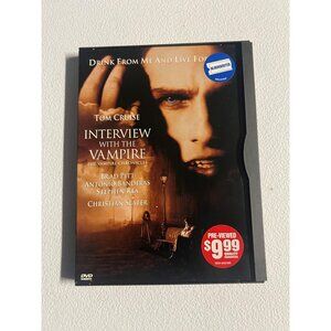 Interview With The Vampire 1994 DVD Horror Movie Tom Cruise Brad Pitt Pre-Owned